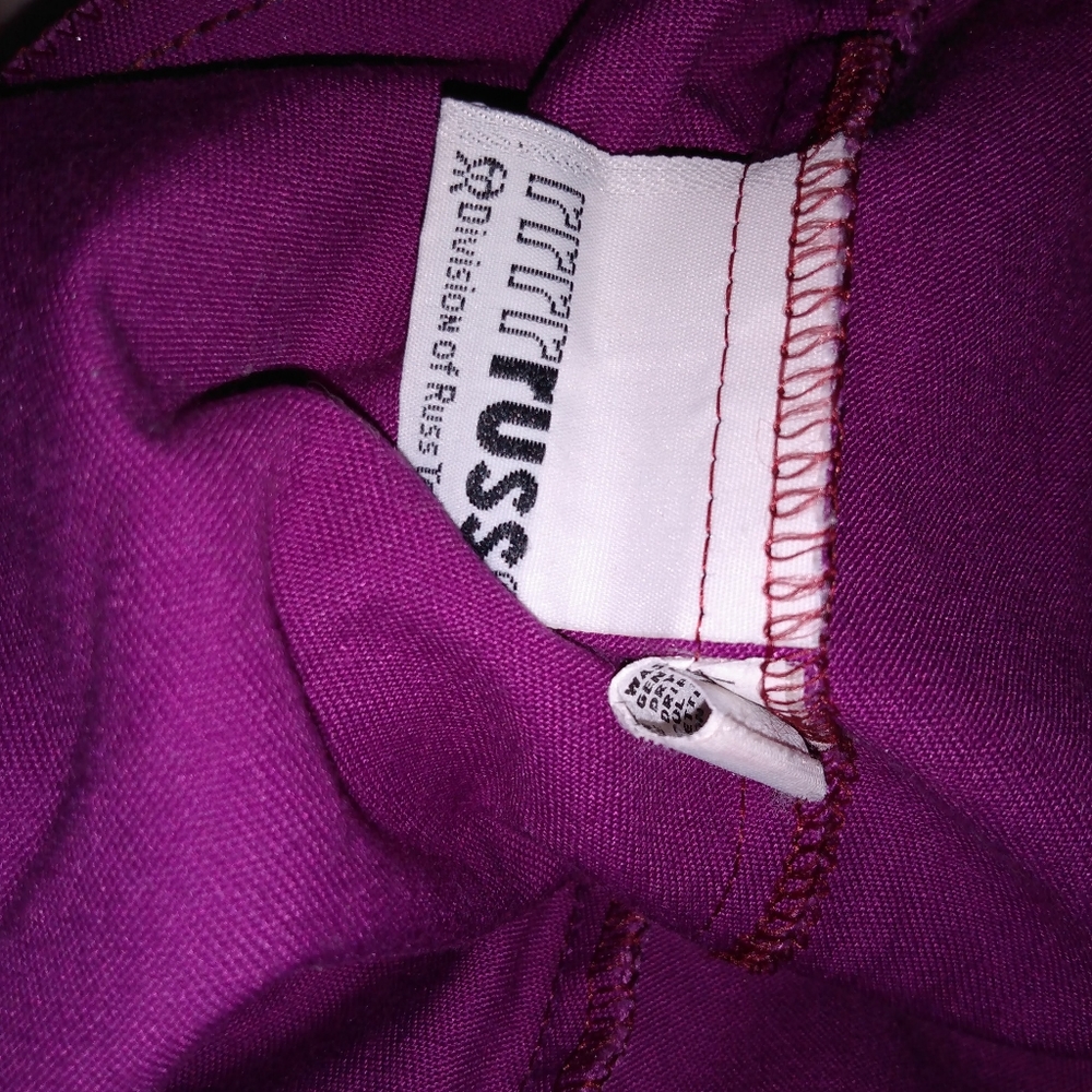 Russ Purple Midi Skirt Sz M - Picture 3 of 7